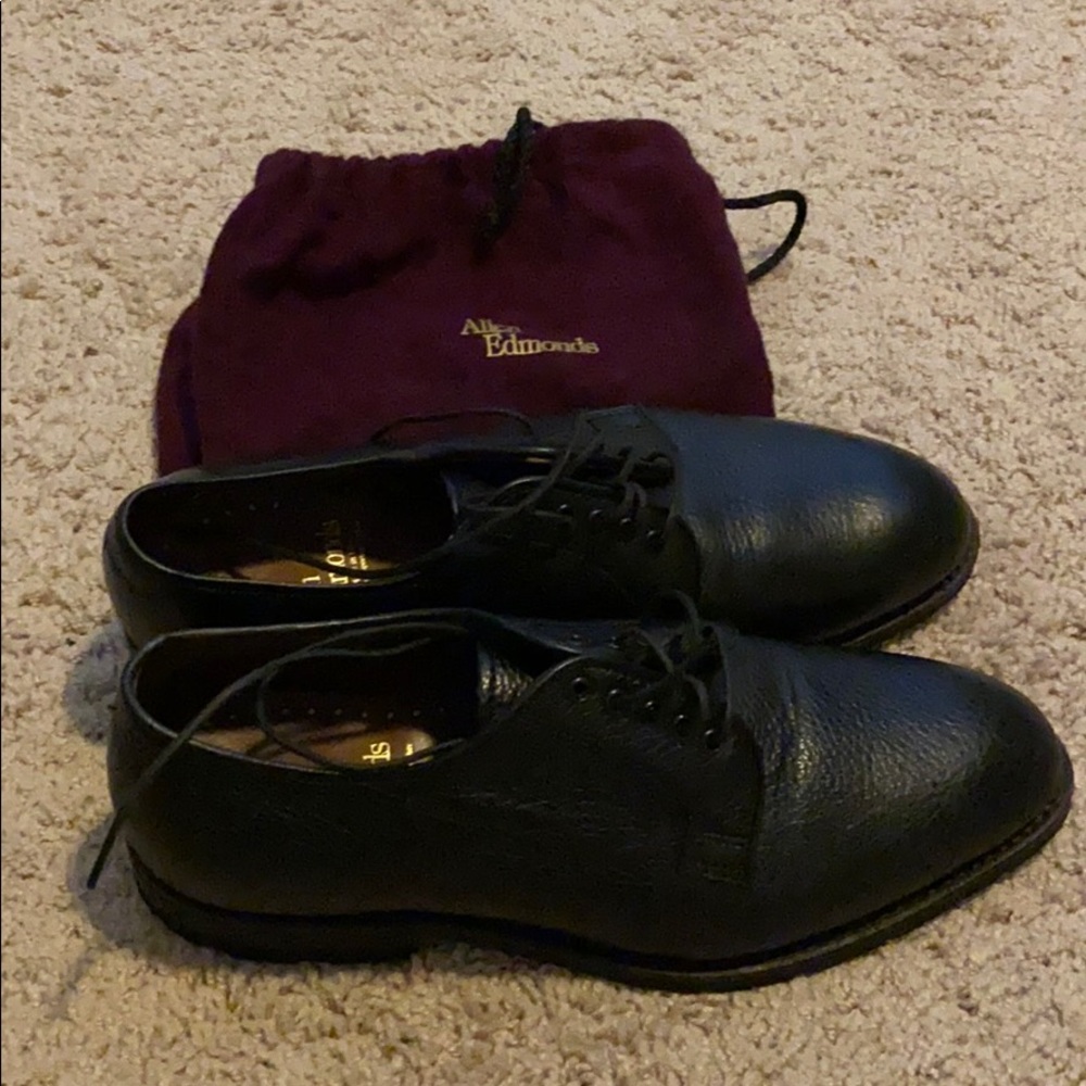 New Allen Edmonds Black San Marco size 8